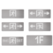 绿锋 集控集电不锈钢款应急标志灯 E3503-2O DC36V 1W 双面安全出口 IP30