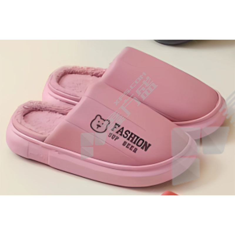 9030 女款 棉拖鞋 40码 浅粉色