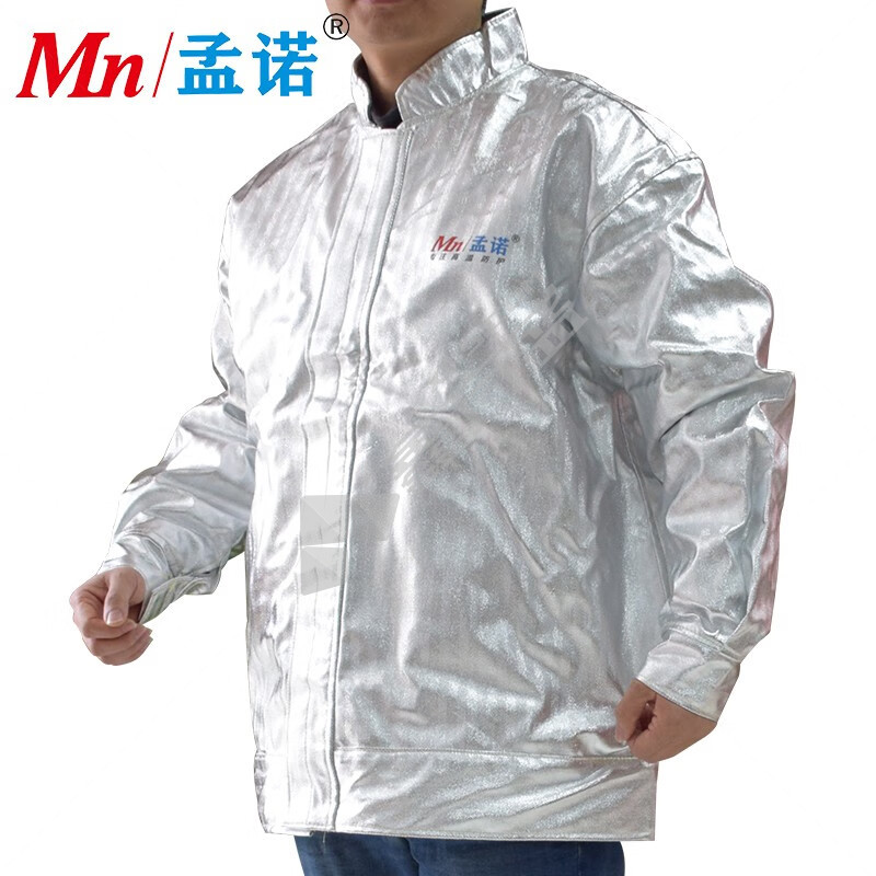 MN/孟诺 Mn-jk1000 1000度铝箔隔热夹克 均码 银色 Mn-jk1000