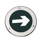 绿锋 地埋式标志灯具 E170D IP67 1W DC36V 单面单向 嵌入预埋盒