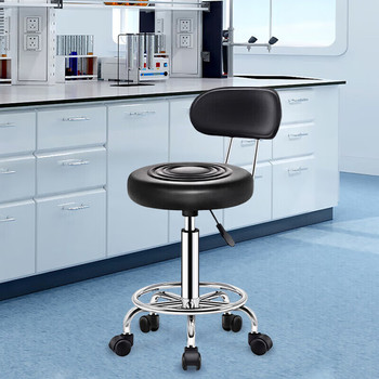 尔迈实验凳黑色升降高度 滑轮 EM-SYD-08 47-61cm