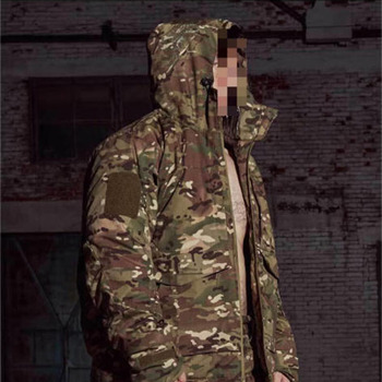 鸣固 防寒保暖耐磨户外拓展劳保服 M 迷彩