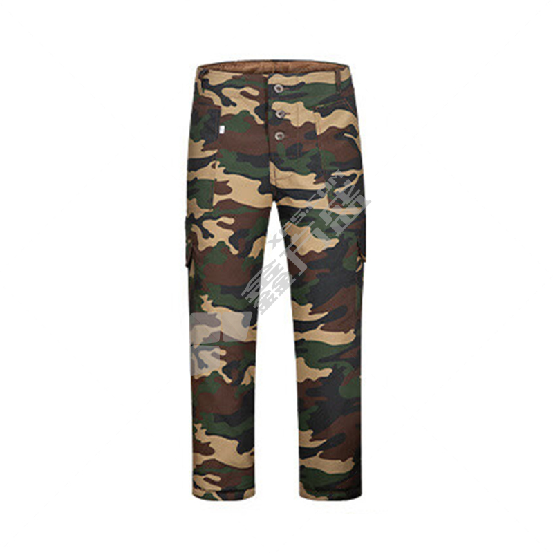 鸣固 劳保棉裤 190/4XL 绿花