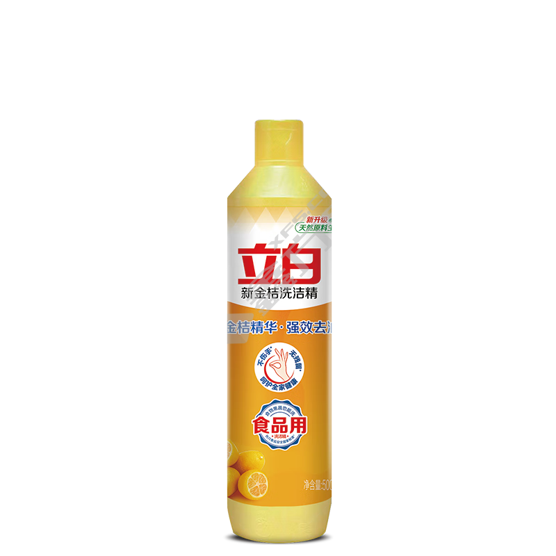 立白 新金桔洗洁精 500g/果香型