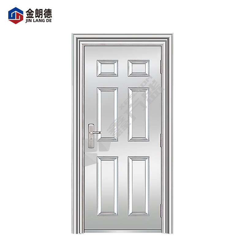 金朗德不锈钢门201/304防盗门进户门阳台门户外门带压型 201不锈钢，1樘/包