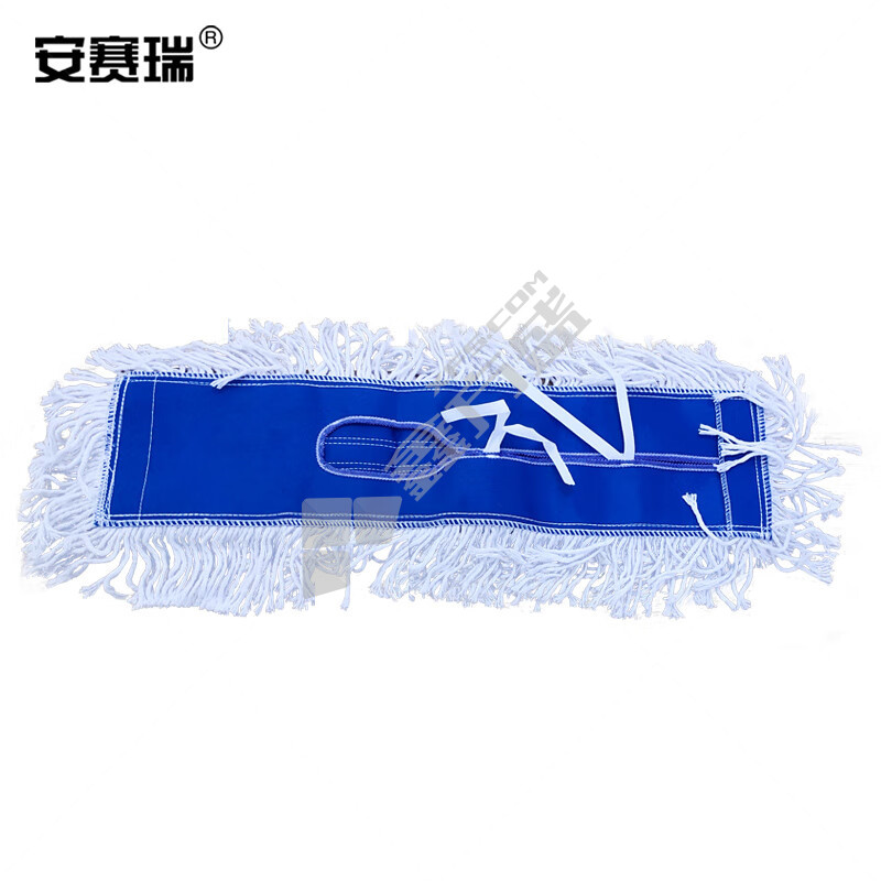 安赛瑞 27462 平板拖把尘推罩 60*30cm 蓝白色 27462