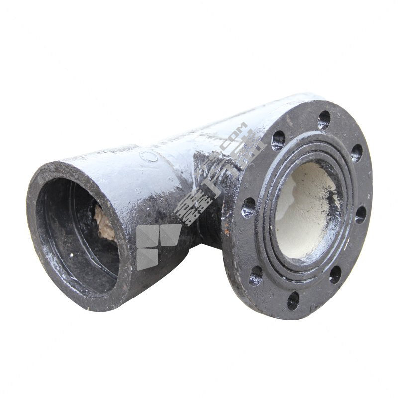 金达隆铸业 球墨管件承插单支盘三通 DN200*100 10kg