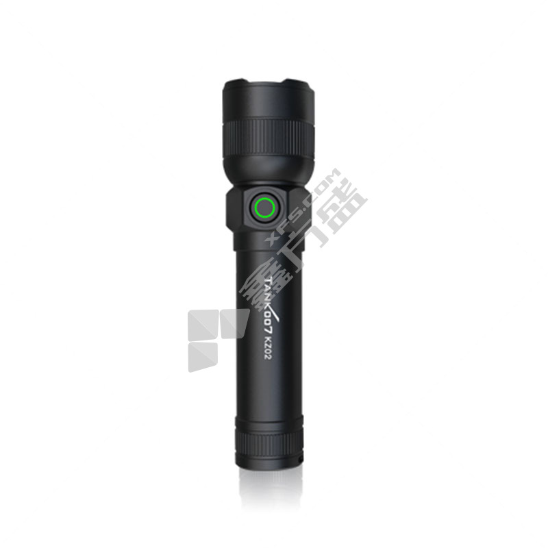 TANK007 调焦充电均匀光手电筒 10W IPX6 三档 KZ02