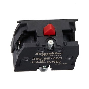 施耐德 XB2B 按钮开关触点模块 ZB2BE102C
