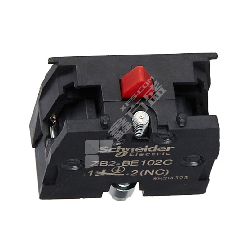 施耐德 XB2B 按钮开关触点模块 ZB2BE102C