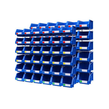 盈立方 组合式零件盒 P2 425*280*260mm 蓝色 25kg 18.8L