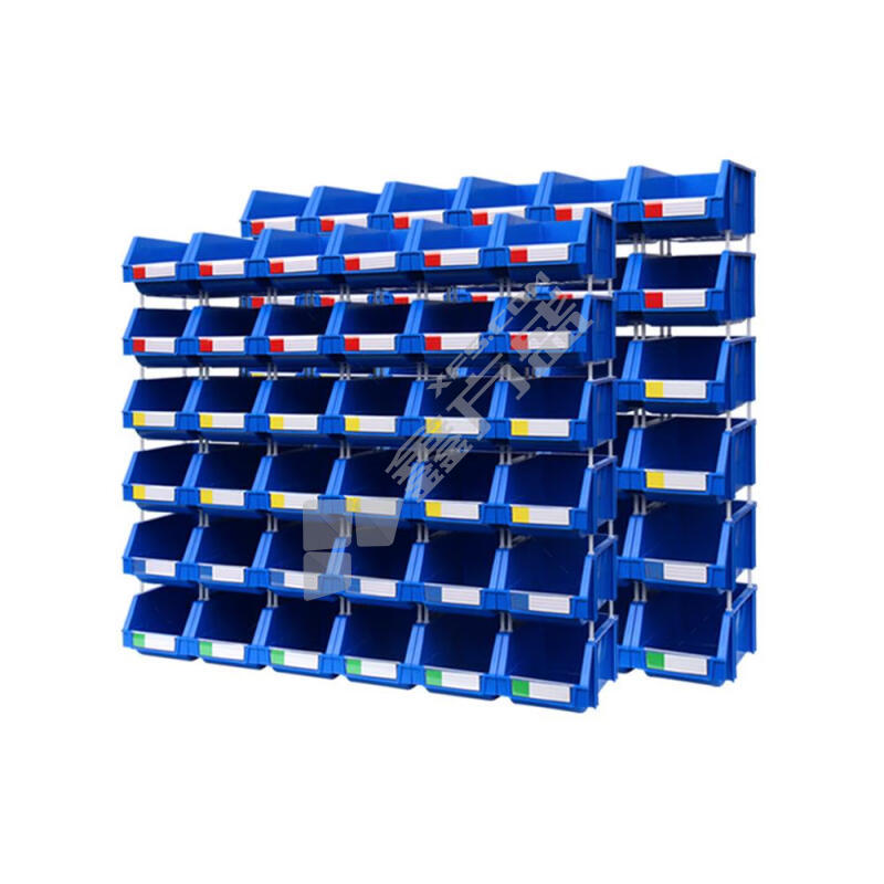 盈立方 组合式零件盒 P2 425*280*260mm 蓝色 25kg 18.8L