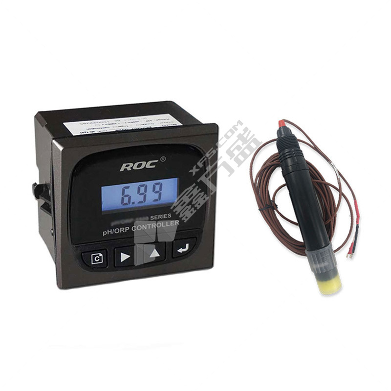 CREATEC PH-5520 PH在线分析仪 配PH-1110A传感器20m线 0-14ph ±0.1ph