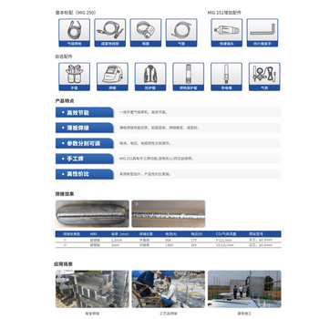 瑞凌 二氧化碳气体保护焊机 不含送丝机 MIG 250 380v