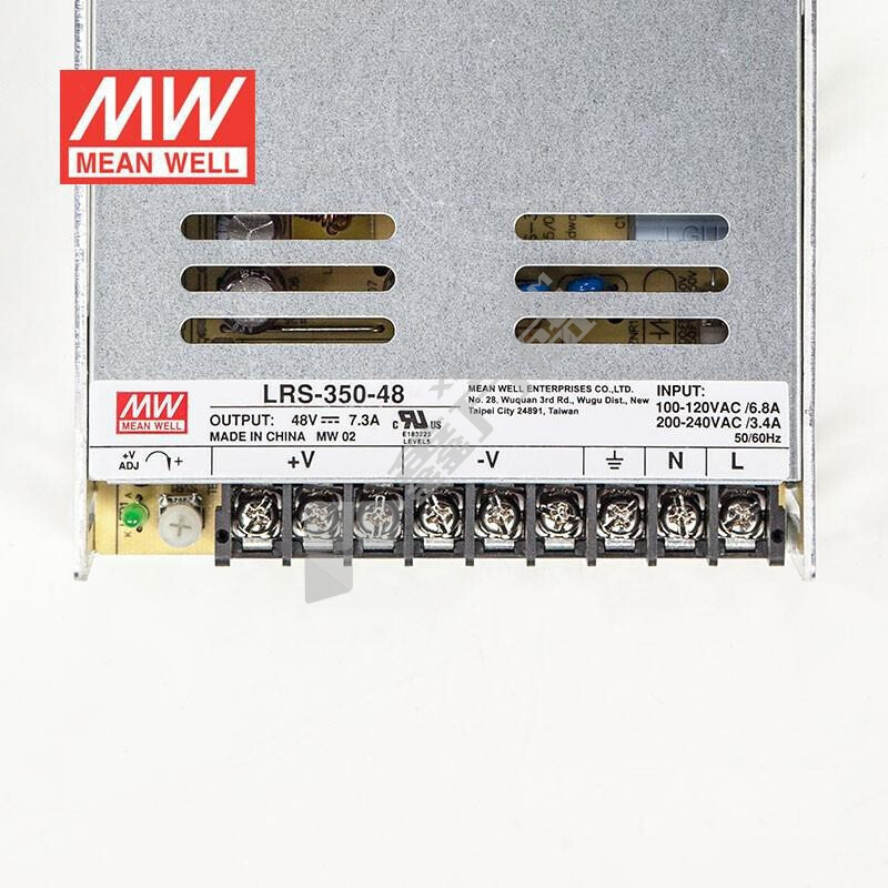 台湾明纬 LRS-350系列 开关电源 LRS-350-48 350W 48V