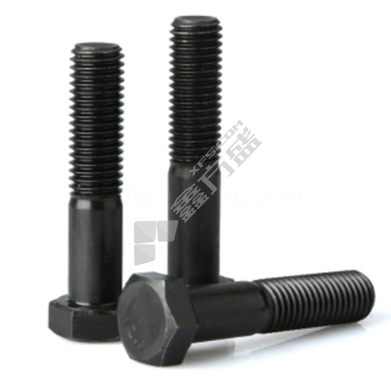 铂固 GB5782 M18-M24发黑半牙8.8级外六角螺栓 M22 220mm