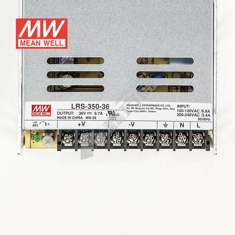 台湾明纬 LRS-350系列 开关电源 LRS-350-36 350W 36V