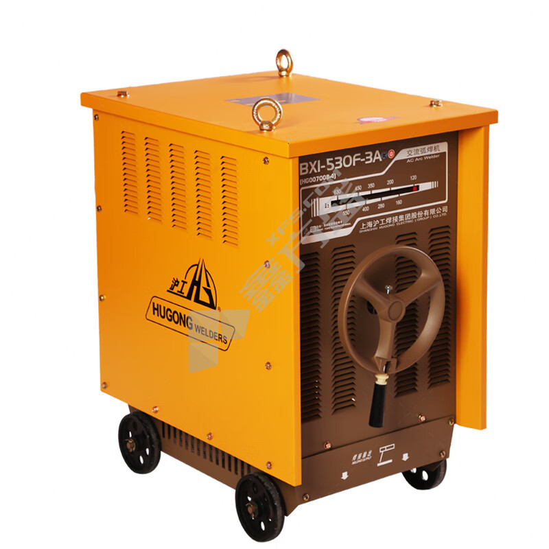 沪工 BX1-500F-3A单相交流手工电弧焊机 380V 100-495A BX1-500F-3A