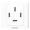 松下 奕承系列 三相四线面板插座 WSF140Y-N 金色 10A 有边框