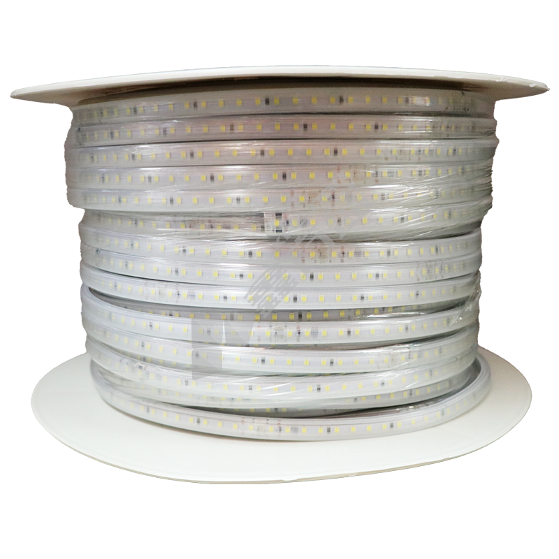 虹宇 象牙白 2835-120P LED无导线灯带 7W 6500K 220V 8mm 单排