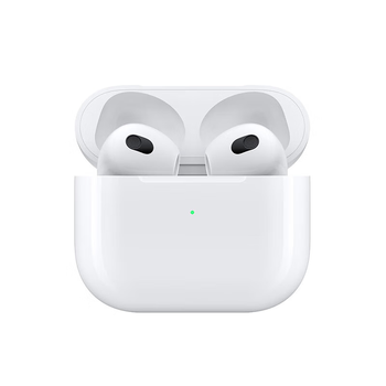 苹果 AirPods第三代蓝牙耳机配MagSafe无线充电盒  白色 蓝牙 AirPods
