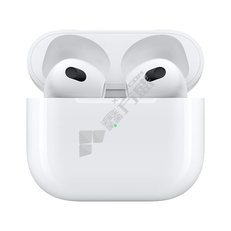 苹果 AirPods 第三代蓝牙耳机配闪电充电盒  白色 蓝牙 AirPods