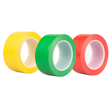 友日久 PVC PE管芯地标警示胶带 48mm*16m*0.165mm 黄色