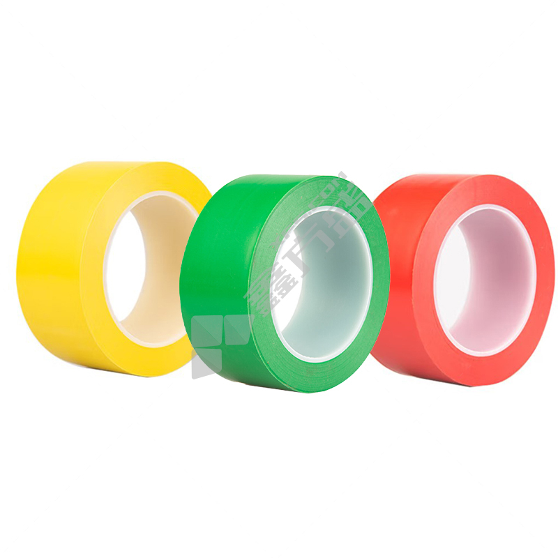 友日久 PVC PE管芯地标警示胶带 48mm*16m*0.165mm 黄色