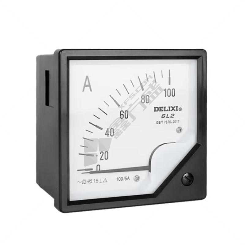 德力西DELIXI 电流表6L2型 6L2 电压表 10KV/100V
