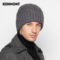 卡蒙 KM-9405羊仔毛绞花抗菌发热抗寒针织帽 KM-9405 均码 黑色