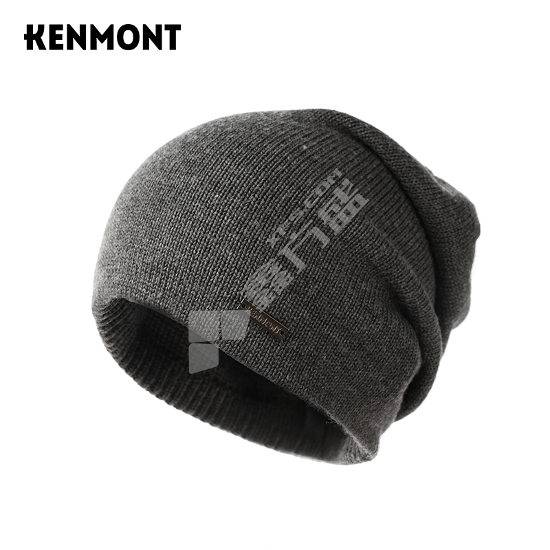 卡蒙 KM-9453 男女同款百搭纯色针织帽 KM-9453 均码 藏青色