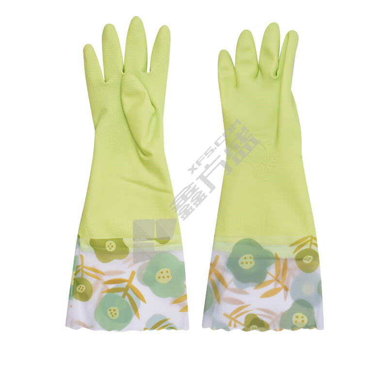 东亚 809-5家用手套 L码 42cm 豆蔻绿 809-5