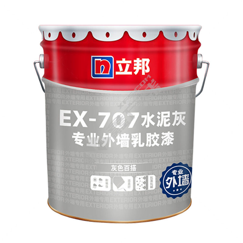 立邦 EX-707 外墙乳胶漆 白色 20kg