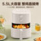 苏泊尔 KJ55D78 空气炸锅 1500W 5.5L KJ55D78 米黄色