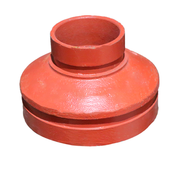 AS 沟槽异径管 165*60mm DN150*50 红色