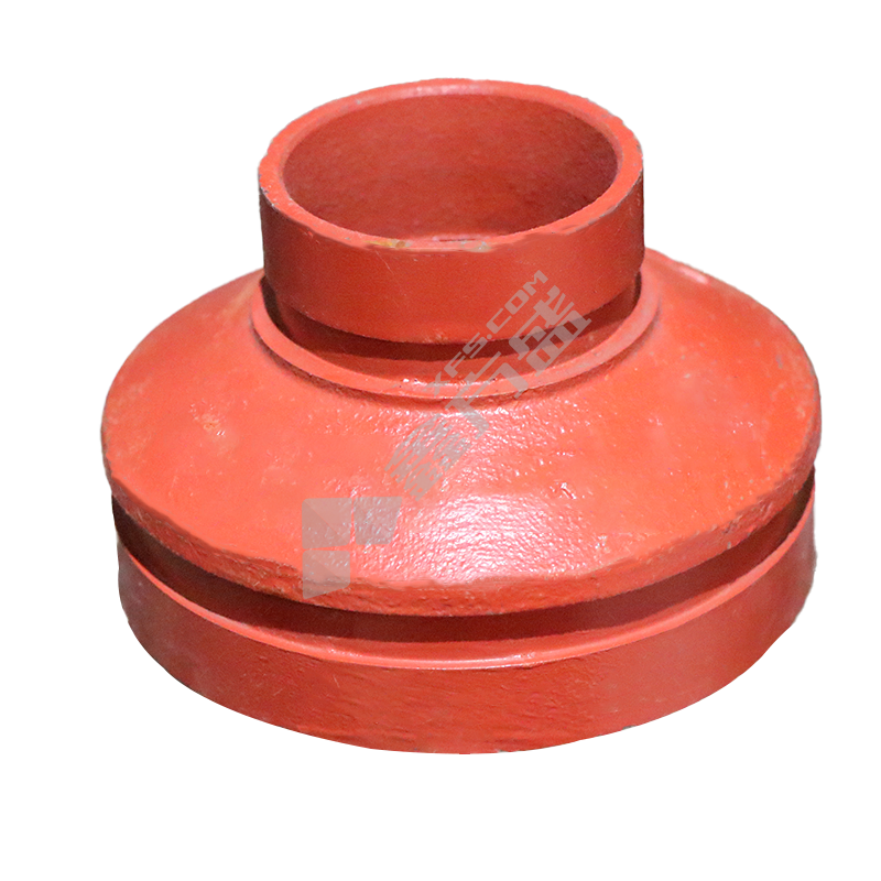 AS 沟槽异径管 165*60mm DN150*50 红色