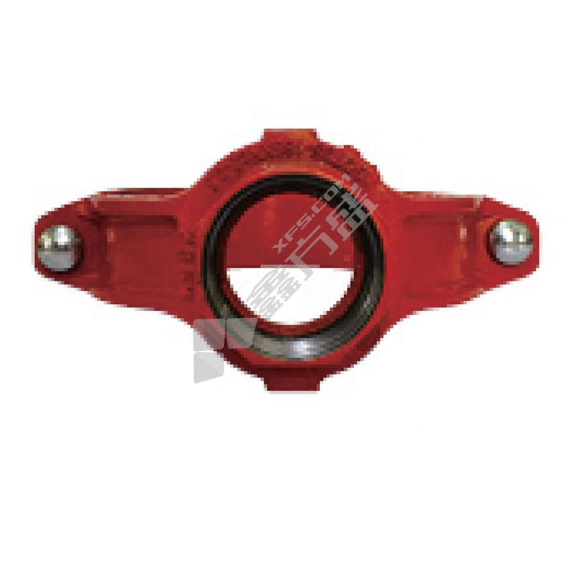 SXTH 丝接机械三通 219*48mm DN200*40 红色