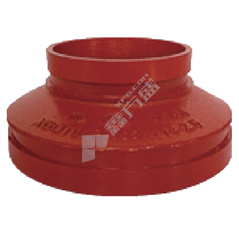 SXTH 沟槽异径大小头 114*89mm DN100*80 红色