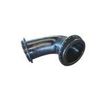 东方超高 UHMWPE超高分子量聚乙烯管90°弯头 Ф110*10mm