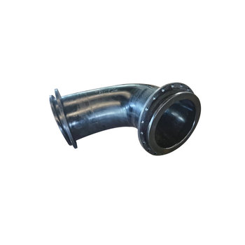 东方超高 UHMWPE超高分子量聚乙烯管90°弯头 Ф110*10mm