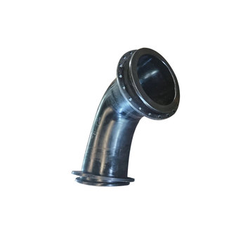 东方超高 UHMWPE超高分子量聚乙烯管45°弯头 Ф110*10mm