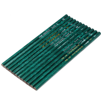 中华 101 上海产铅笔 4H 175mm 军绿色 101