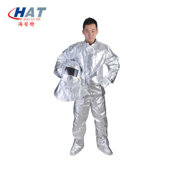 海安特 RGF-F-H-2 1000℃不带背囊隔热服 L 银色 RGF-F-H-2