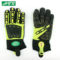 海太尔 0392 超级防割防撞手套 均码 黑绿色 26cm 0392