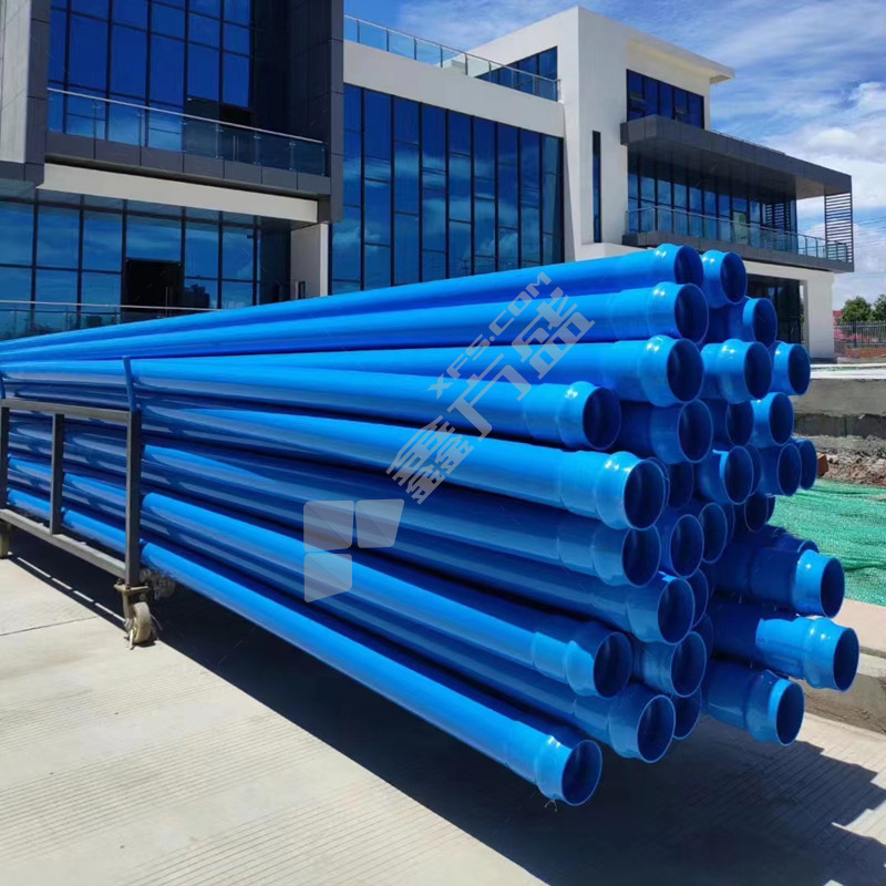 鸿天运 PVC-M给水管 DN200*9m*4.9mm 0.8Mpa 蓝色