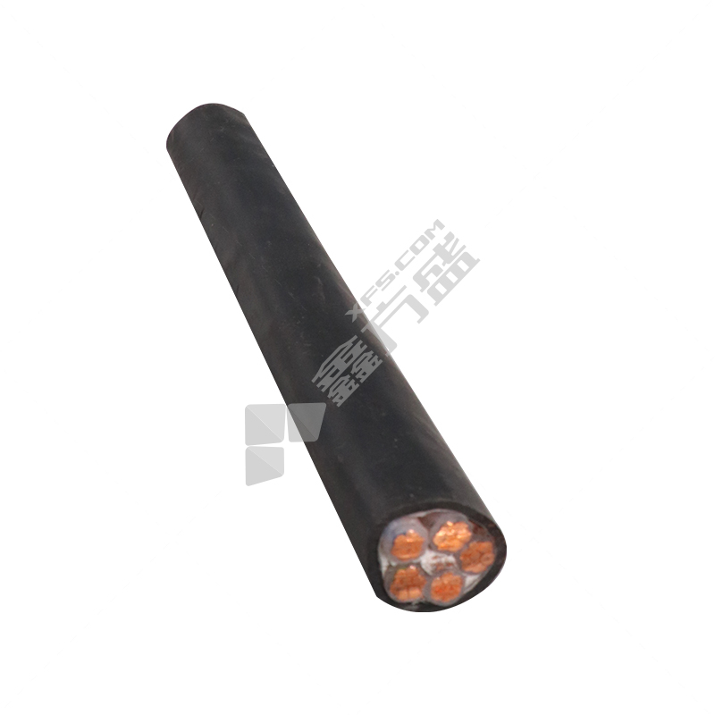 鑫意 ZC-YJV低压阻燃电力电缆 0.6/1kV 5*6平方