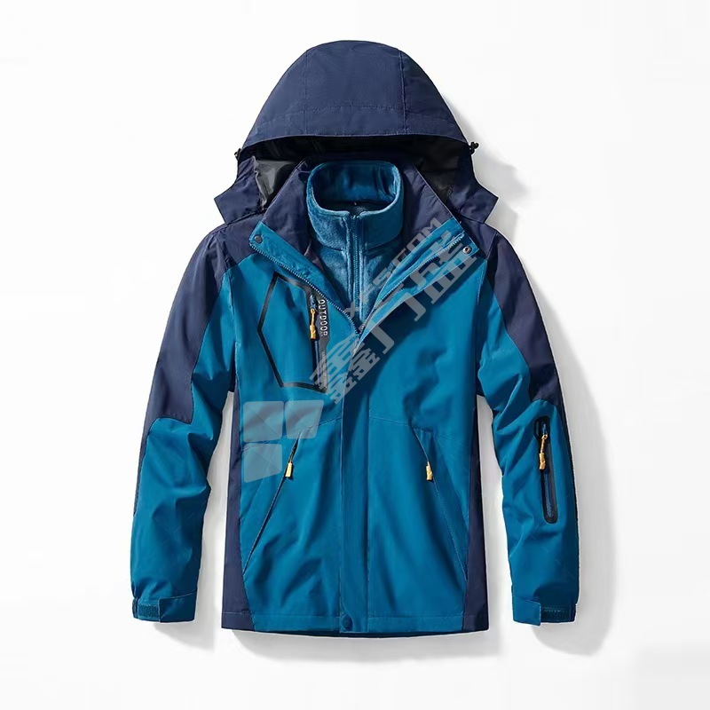 LaNiclook 2023SF1302户外三合一冲锋衣 XXXL 深蓝色 2023SF1302