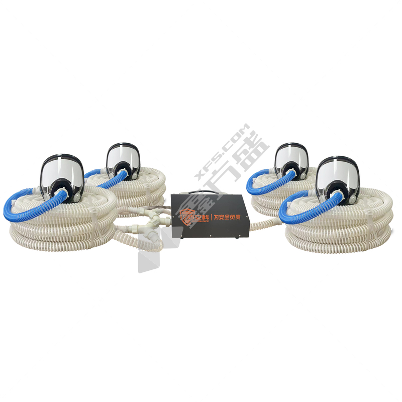 玖盾安科 JD-DHZK20AH3.0A 四人版电动送风式长管呼吸器套装 20m
