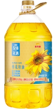 金龙鱼 至臻礼遇葵花籽油 5L