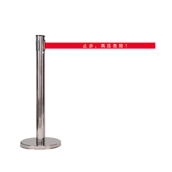 带式伸缩不锈钢围栏 JN-YMX-T02/2m